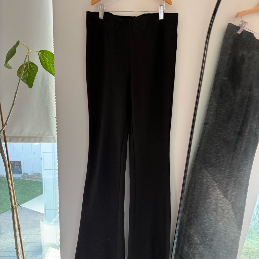 Elegant Black Flare Pants